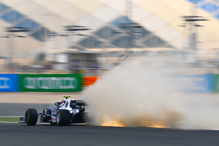 Die Formel-1-Fahrer lassen es in Katar tüchtig krachen