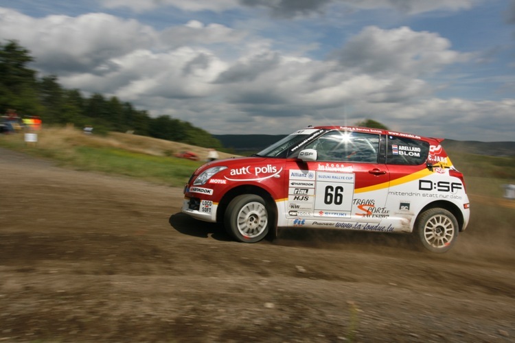 Auch 2009 sind die Suzuki Swift wieder am Start 