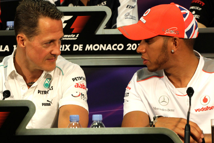 Formel-1-Champion Lewis Hamilton über Rekord-Weltmeister Michael Schumacher: «Er war immer nett zu mir»
