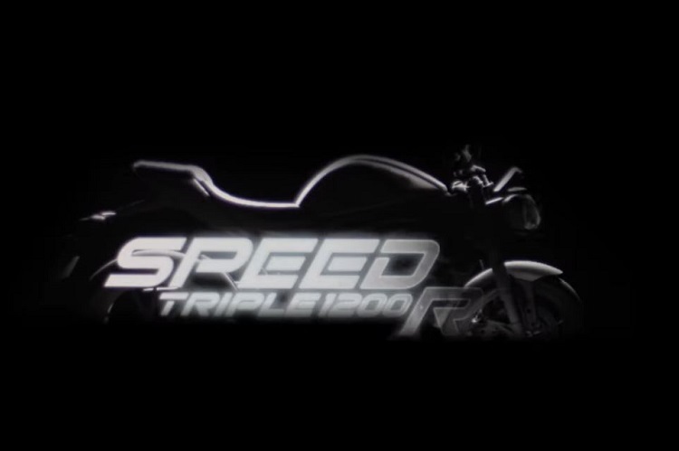 Triumph Speed Triple 1200 RS: Enthüllung auf youtube am 26. Januar 2021 um 13.00 Uhr
