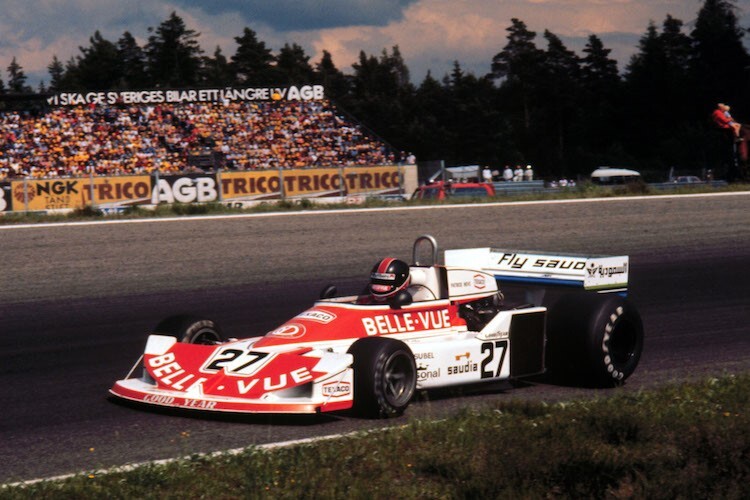 Patrick Nève, der erste Williams-Fahrer 1977
