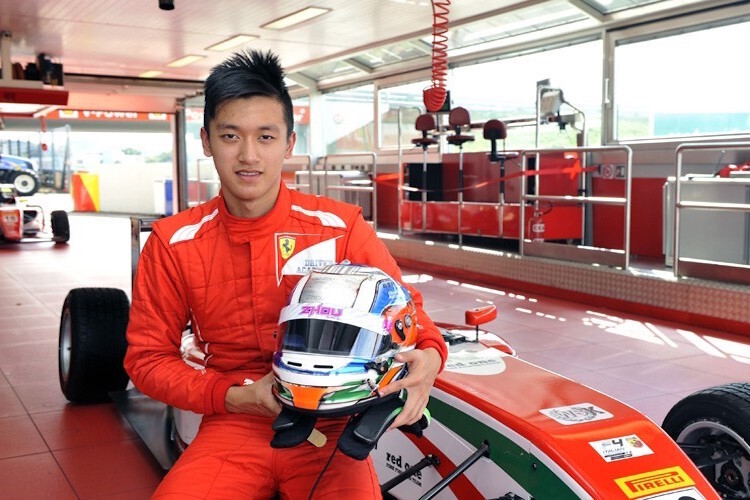 Guanyu Zhou wurde jahrelang von Ferrari gefördert