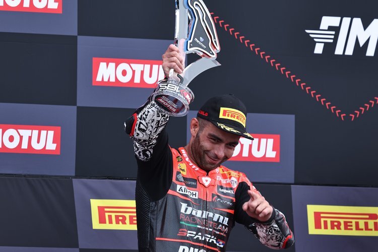 Danilo Petrucci war punktemäßig der erfolgreichste Superbike-Pilot in Magny-Cours