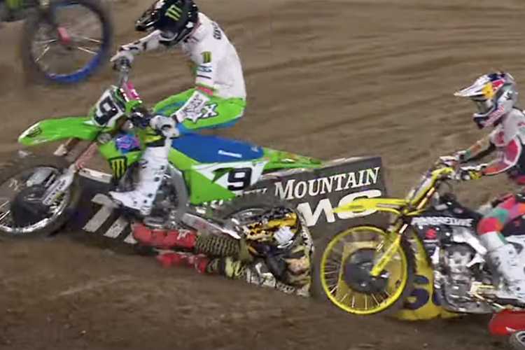 Justin Barcia ging in Los Angeles hart zu Boden