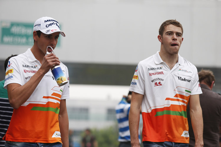 Adrian Sutil und Paul di Resta: Wild auf Punkte im Heimrennen des Force-India-Teams