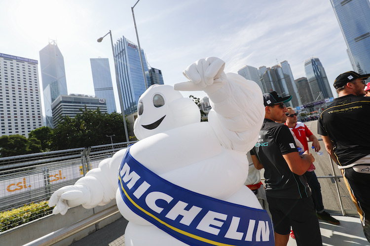 Happy mit der Formel E: Ein GP-Comeback kommt für Michelin derzeit nicht in Frage