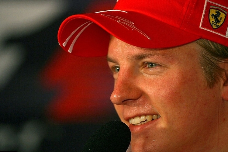 Kimi Räikkönen bleibt gelassen