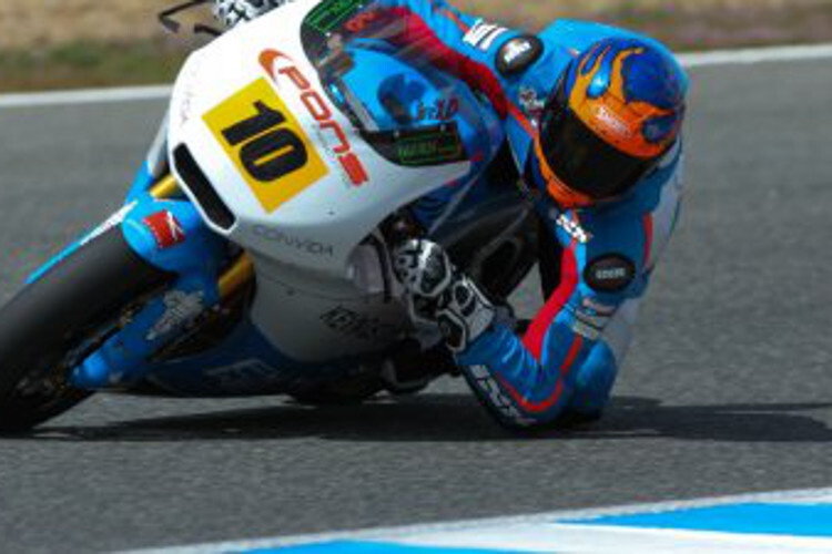 Jesko Raffin legte in Jerez die schnellste Zeit vor