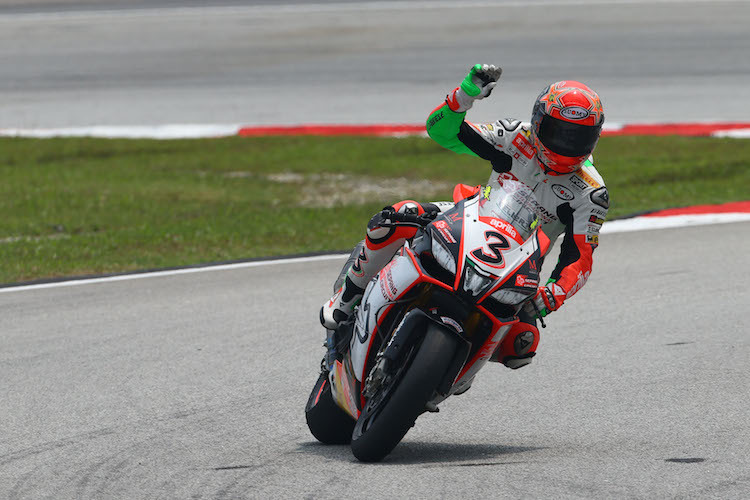 Max Biaggi fuhr in Sepang 2016 sein letztes Rennen in der Superbike-WM