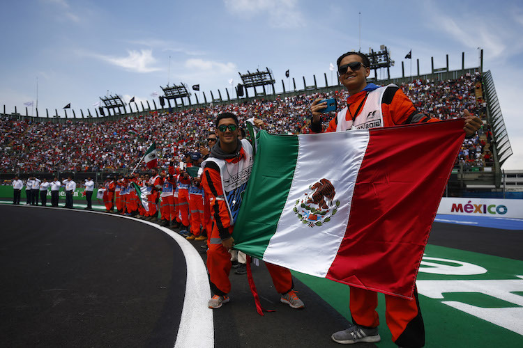 Willkommen zum Rennen in Mexiko