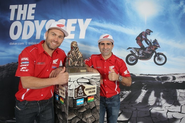 Joan Barreda und Paulo Gonclaves wittern ihre Chance bei der Rallye Dakar 2016