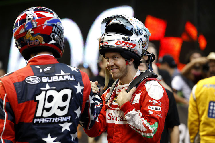 Sebastian Vettel nahm zuletzt 2017 am Race of Champions teil