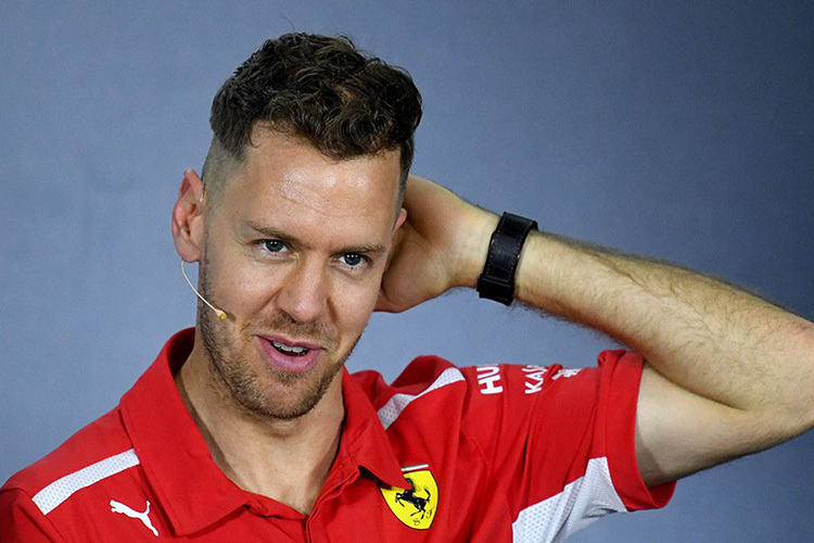 Sebastian Vettel: Was wohl sein Friseur von Beruf sein mag?