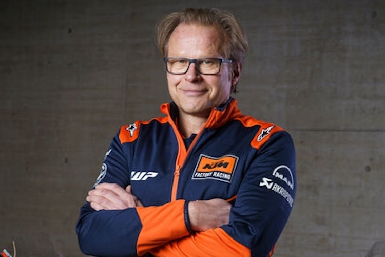 Technik-Urgestein bei KTM: Wolfgang Felber