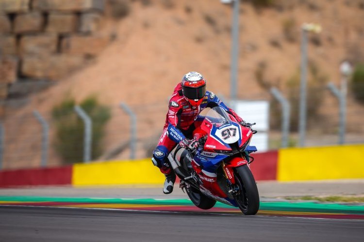 Xavi Vierge beim Aragon-Test vergangene Woche