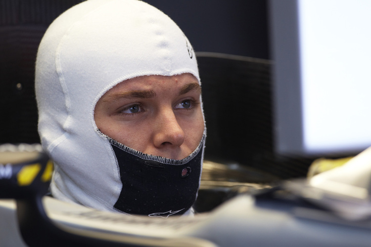 Rosberg schaut trübe aus der Wäsche