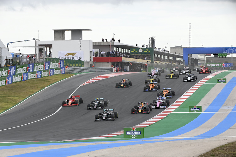 Der Portugal-GP fand 2020 erstmals in Portimão statt