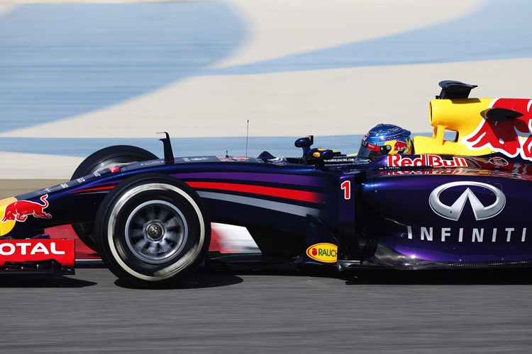 Endlich kommt Sebastian Vettel zum Fahren