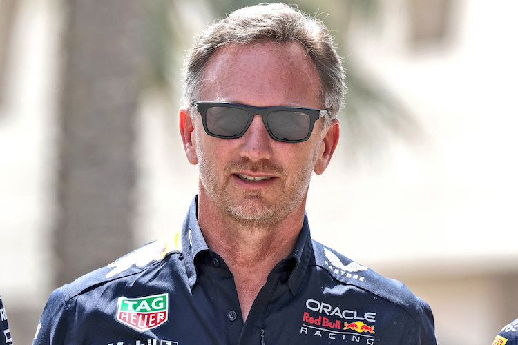 Red Bull Racing-Teamchef Christian Horner rechnet vor: «Wir haben 15 Prozent weniger Testzeit als Ferrari und 20 Prozent weniger als Mercedes»