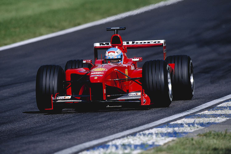 Mika Salo 1999 im Ferrari