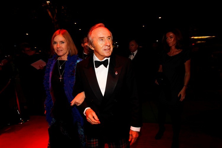Jackie Stewart vor zwei Monaten bei einer Gala