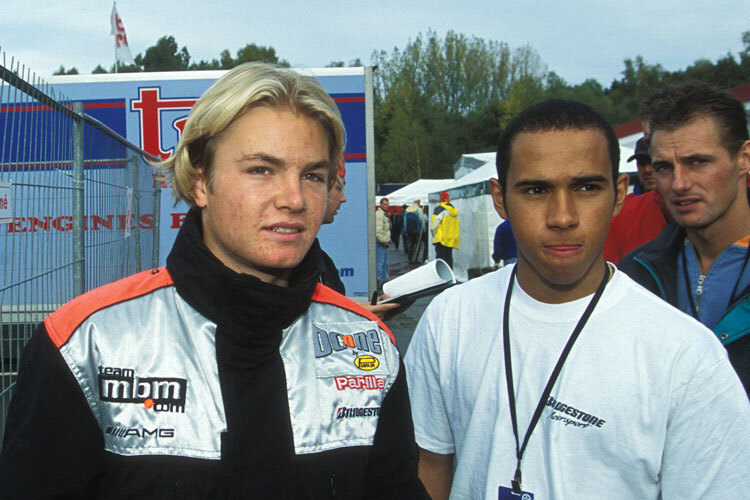 Nico Rosberg und Lewis Hamilton träumten schon als Jugendliche davon, Teamkollegen in der Formel 1 zu sein