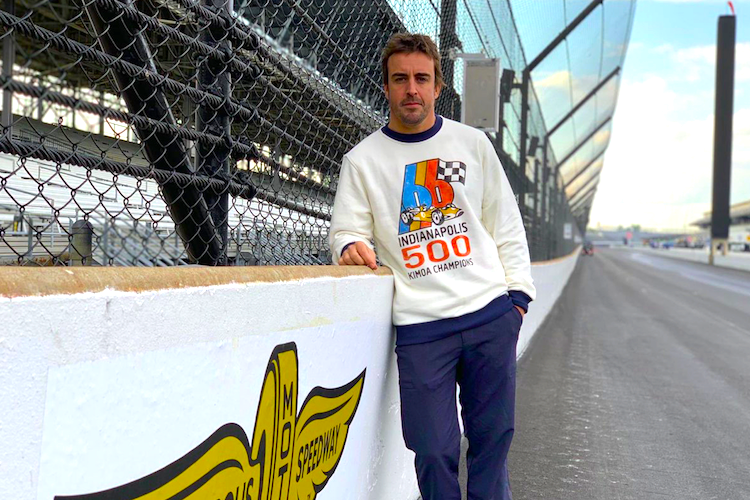 Fernando Alonso in Indianapolis