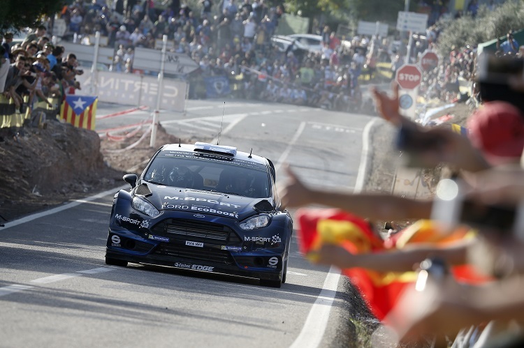 Mikko Hirvonen im Ford Fiesta RS WRC (Spanien 2014)