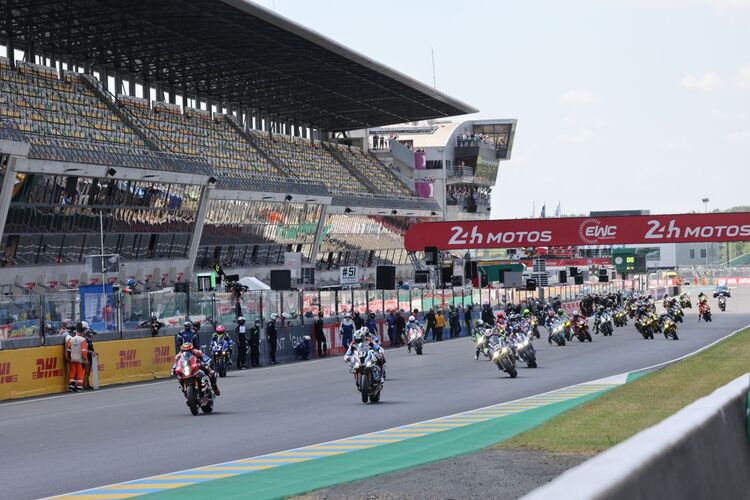 Start zum 24-Stunden-Rennen in Le Mans