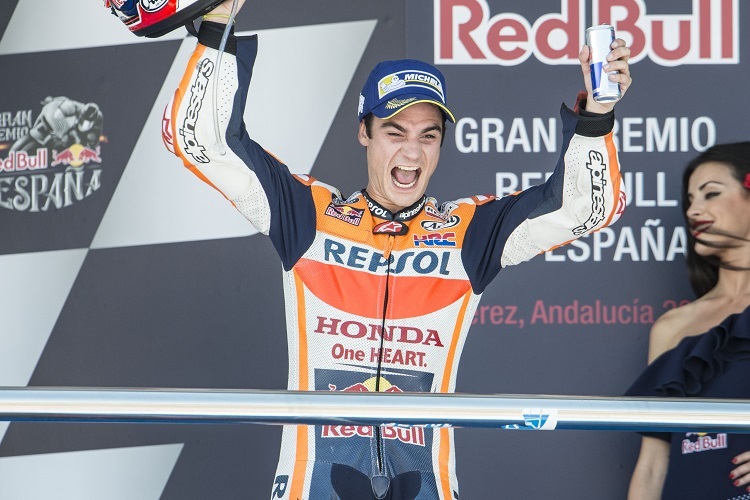 Dani Pedrosa siegte 2017 in Jerez