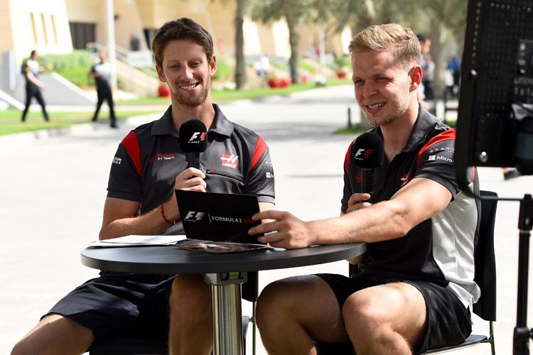 Romain Grosjean und Kevin Magnussen treten auch 2018 für Haas an