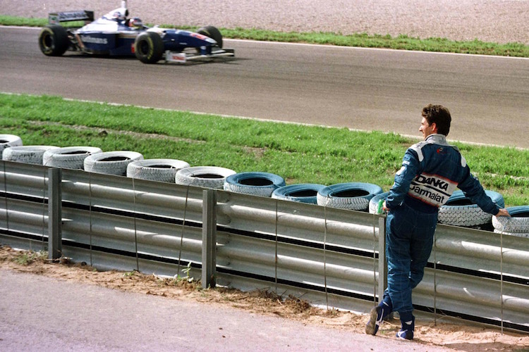 Damon Hill musste 1997 als Arrows-Fahrer zusehen, wie Williams weiter gewinnt