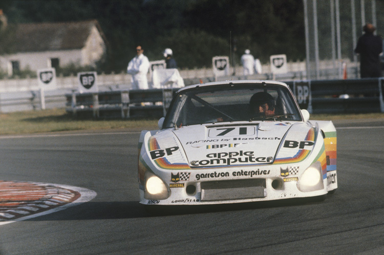 Rahal startete 1980 im Porsche, aber schied aus. Von dem Sponsor hat man seitdem kaum etwas gehört...