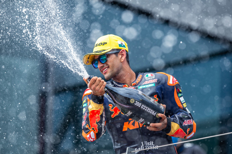 Jorge Martin holte 2020 zwei Moto2-Siege für das Red Bulll-KTM-Ajo-Team