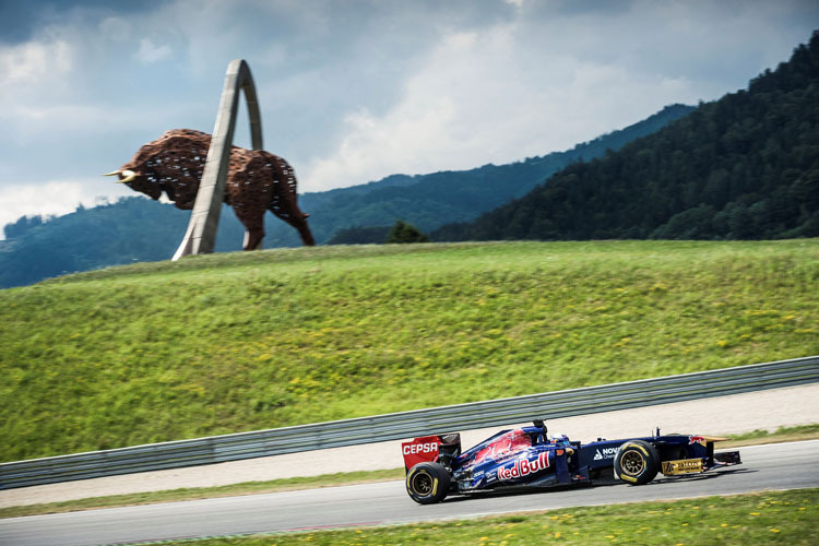 Highlight in Spielberg: Vom 19. bis 22. Juni 2014 ist die Formel 1 erstmals seit 2003 wieder in Österreich zu Gast