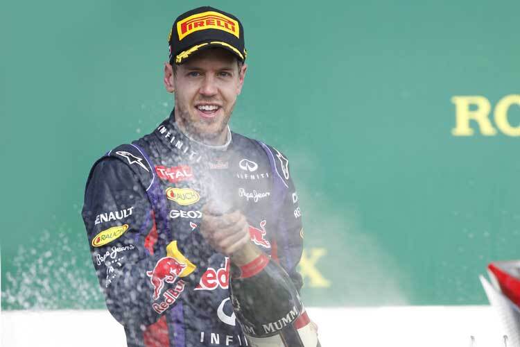 Sebastian Vettel will weiter mit Red Bull racing siegen