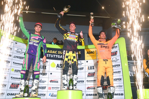 Das SX1-Podium von Stuttgart)