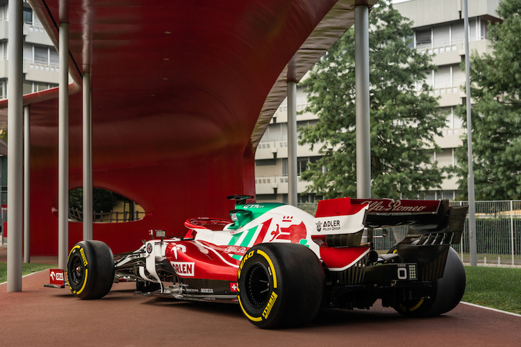Alfa Romeo Speziallackierung zum Heimspiel in Monza / Formel 1