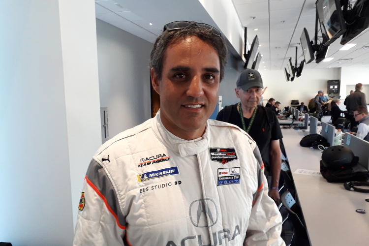 Juan Pablo Montoya fährt in der IMSA-Serie einen Acura DPi