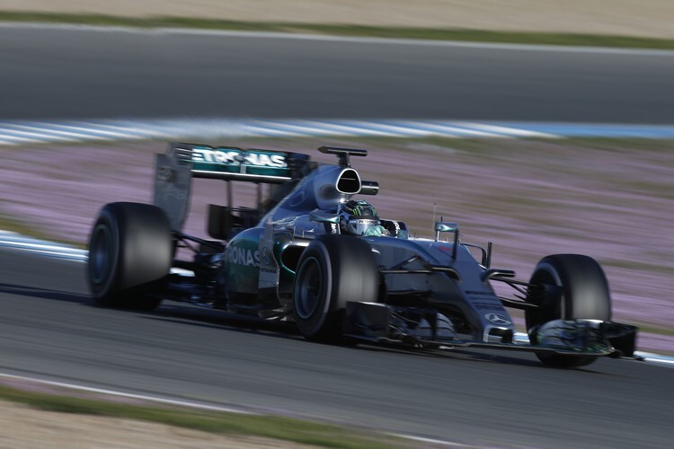 Der Schnellste in Barcelona: Nico Rosberg