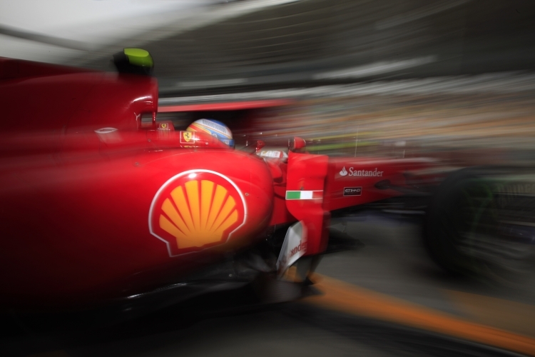 Ferrari-Partner Shell wird in Belgien werben