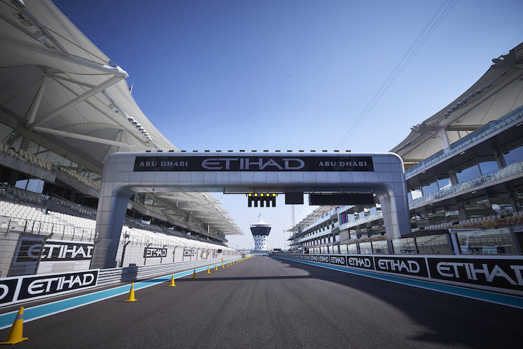 Willkommen zum GP in Abu Dhabi