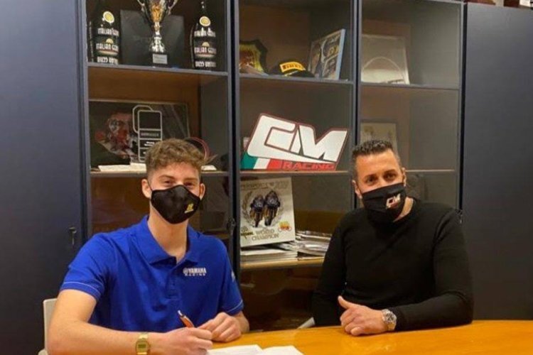 Luca Bernardi wird für CM Racing die Supersport-WM 2021 bestreiten