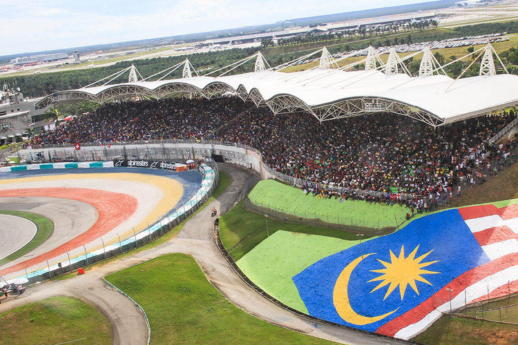 Seit 1999 wird auf dem Sepang International Circuit der Malaysia-GP ausgetragen