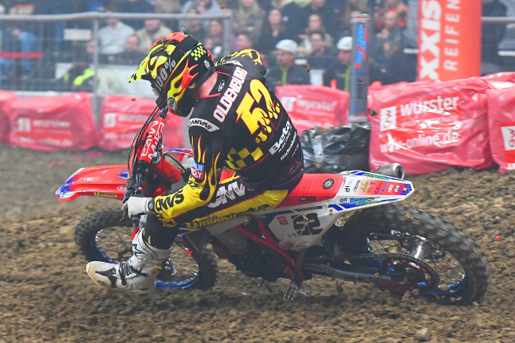 Mitchell Oldenburg wurde am Samstag Dritter