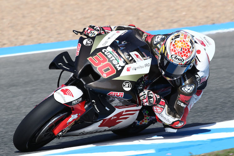 Takaaki Nakagami was the best placed Honda rider in practice 2