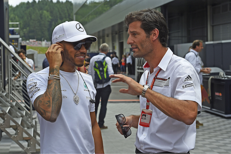 Der frühere GP-Pilot Mark Webber weiss aus eigener Erfahrung, was Lewis Hamilton & Co. leisten müssen