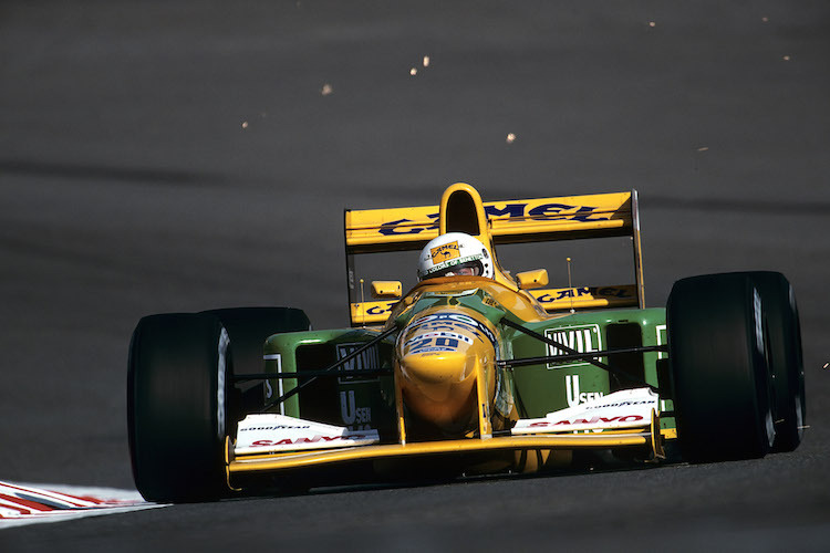 Martin Brundle im Benetton