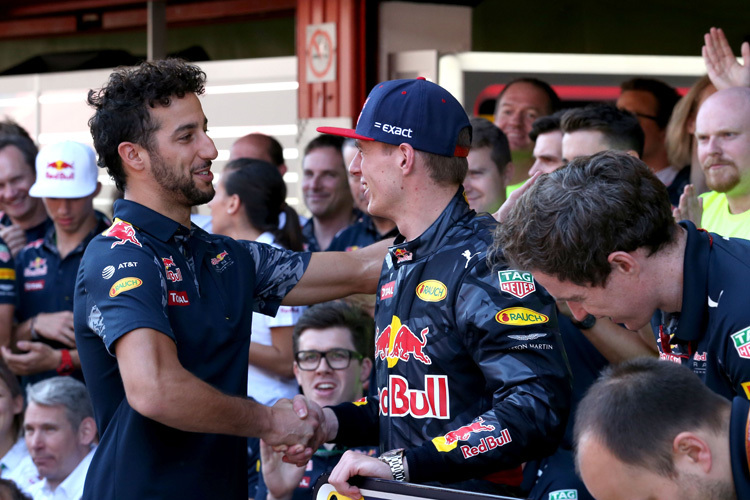  Daniel Ricciardo bleibt fair: «Max hätte ohnehin ein fantastisches Rennen gezeigt»