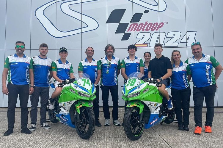 ProDina Kawasaki ist komplett